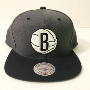 Brooklyn  Nets Mitchell and Ness Snapback NBA Basketball Hat